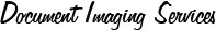Document Imaging Services